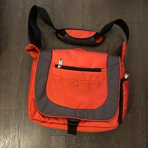 Swiss Gear Orange Travel Laptop Shoulder Bag Carry-On Luggage